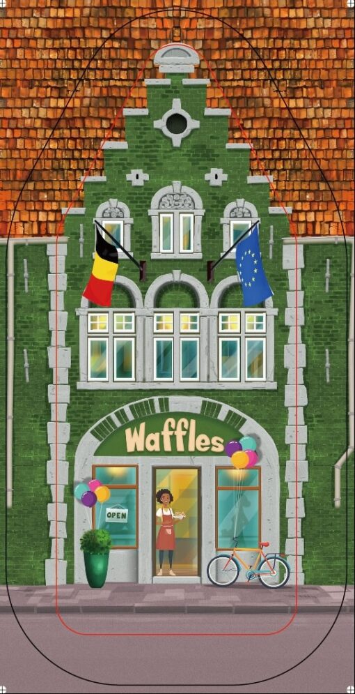 B004 Big House "Waffles shop"