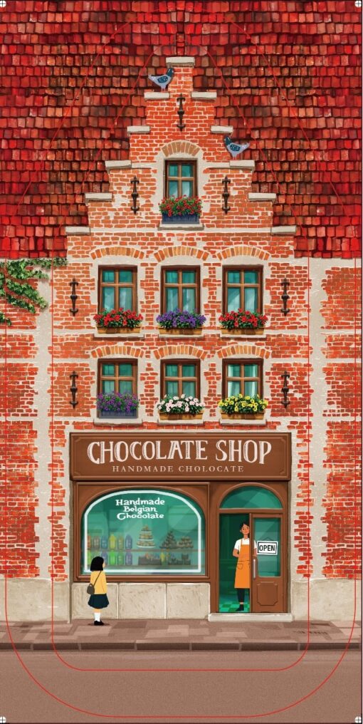 S002 Small House "Chocolate shop"